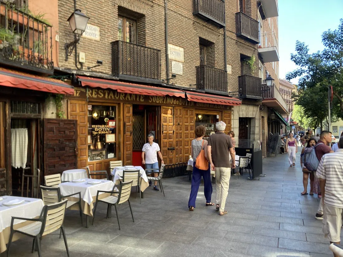 Restaurante Botín (Sobrino de Botín), Madrid