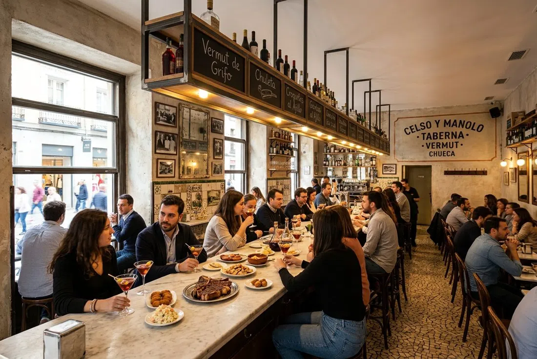 Celso y Manolo, Madrid