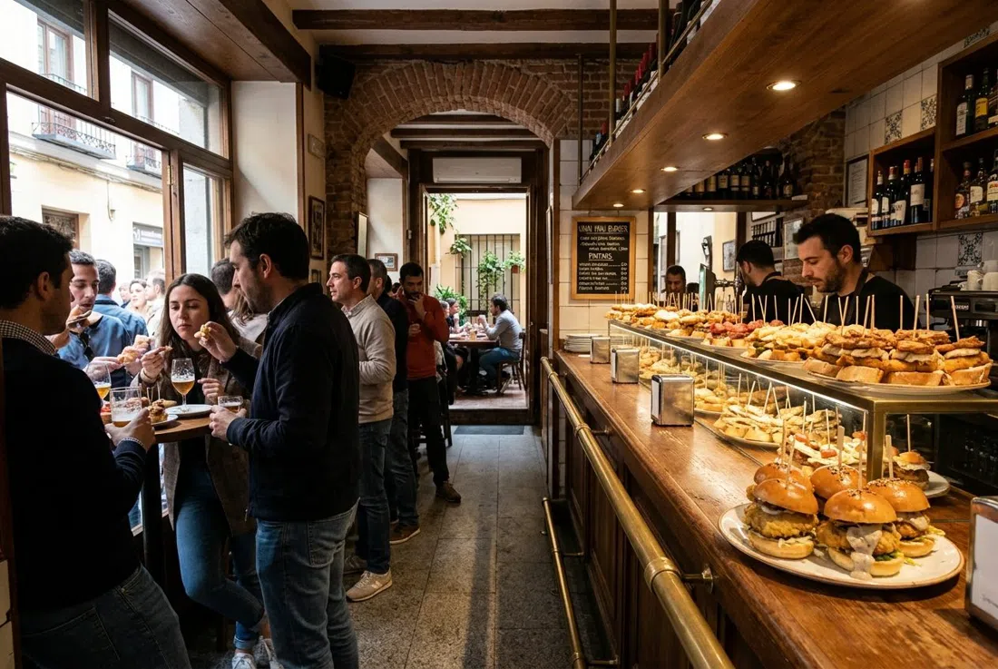 Txirimiri, Madrid