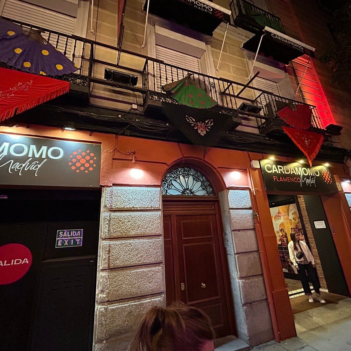 a nightly flamenco performance at Cardamomo on Calle de Echegaray